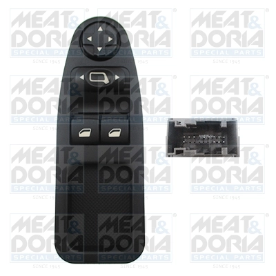 Switch, window regulator